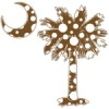 Buy Chocolate Polka Dot Palmetto Moon T-Shirts, Apparel, and Gifts